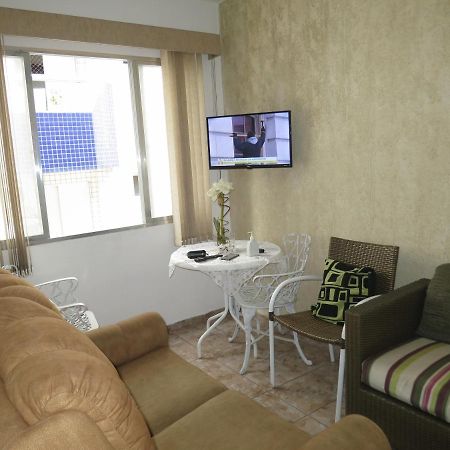 Apto Canto Do Forte - Praia Grande - Local Privilegiado - 100 Metros Da Praia - Internet Inclusa Buitenkant foto