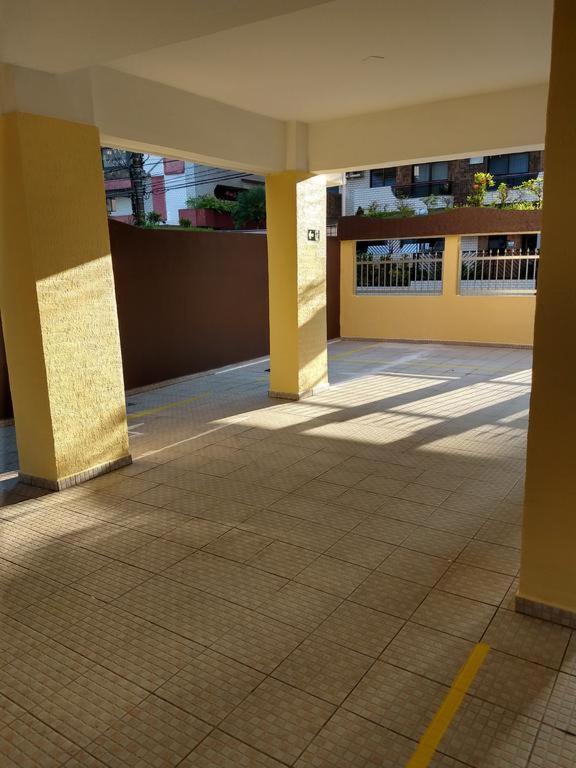 Apto Canto Do Forte - Praia Grande - Local Privilegiado - 100 Metros Da Praia - Internet Inclusa Buitenkant foto